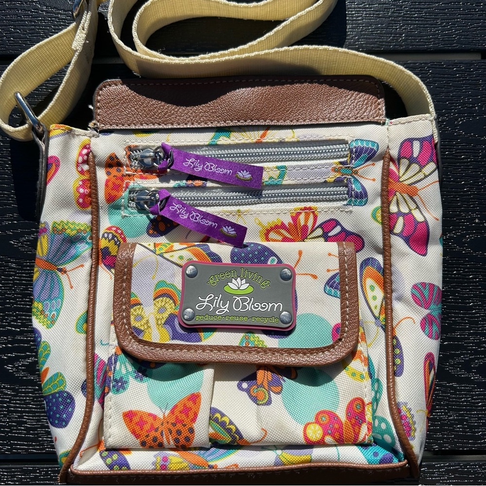 Pretty Lily Bloom Crossbody Bag